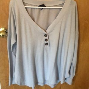 Urban Outfitters cozy oversized long sleeve top